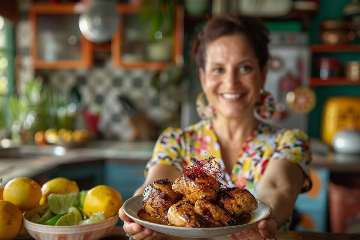 Babette de Rozières révèle l'ultime recette de colombo de poulet: une explosion de saveur à ne pas rater!