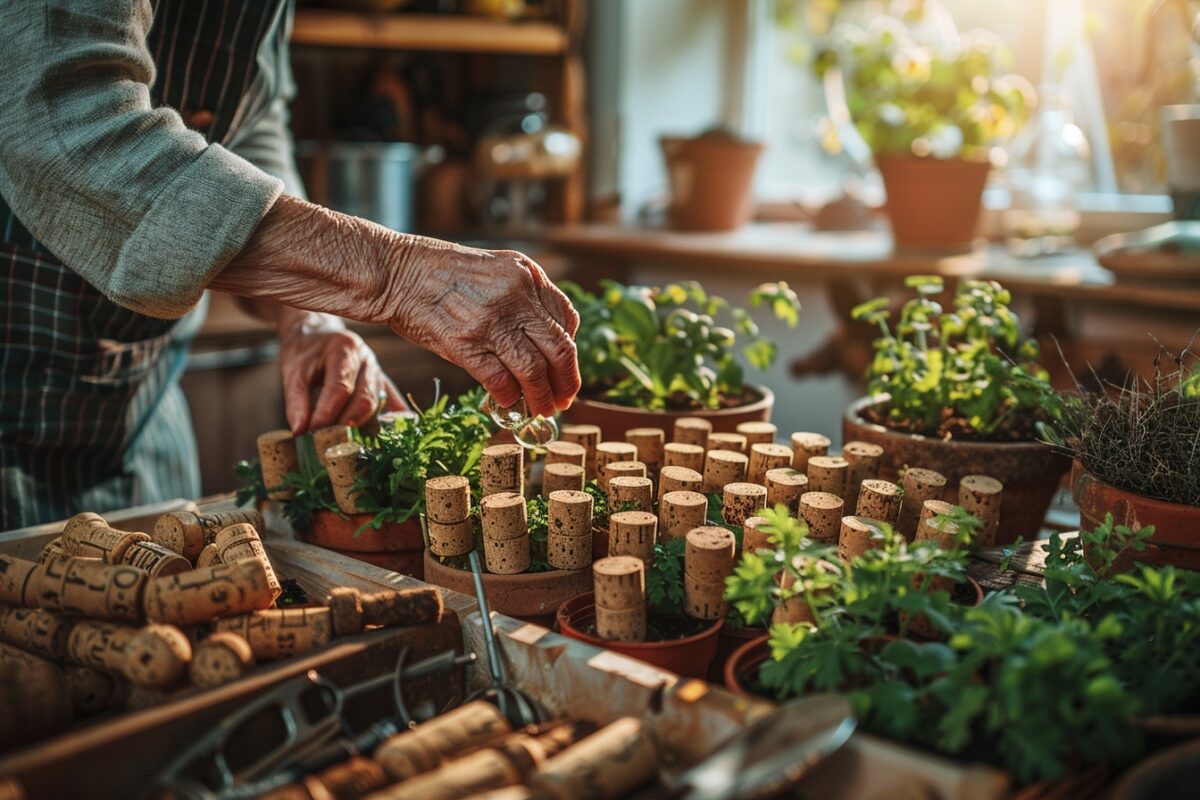 Découvrez comment des bouchons de liège peuvent transformer votre jardinage et propulser la santé de vos plantes