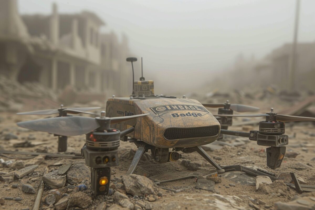 Découvrez le "Honey Badge", le drone terrestre ukrainien qui terrorise les forces russes