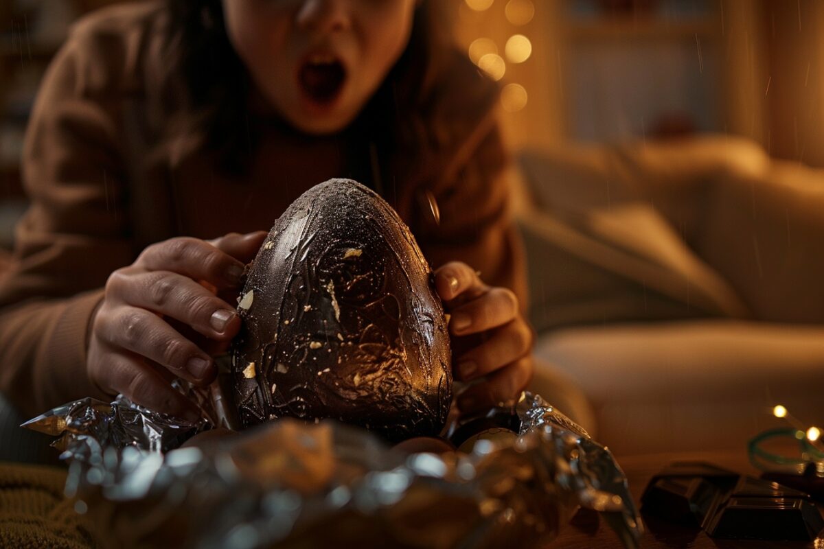 Quand l'enthousiasme de Pâques se transforme en horreur: ce qu'un acheteur trouve dans son œuf Aldi