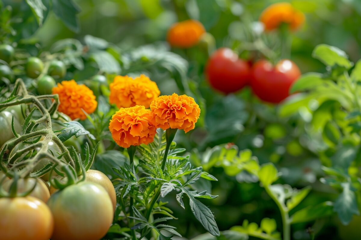 Secrets révélés: découvrez les plantes compagnes qui transformeront vos tomates cette saison!