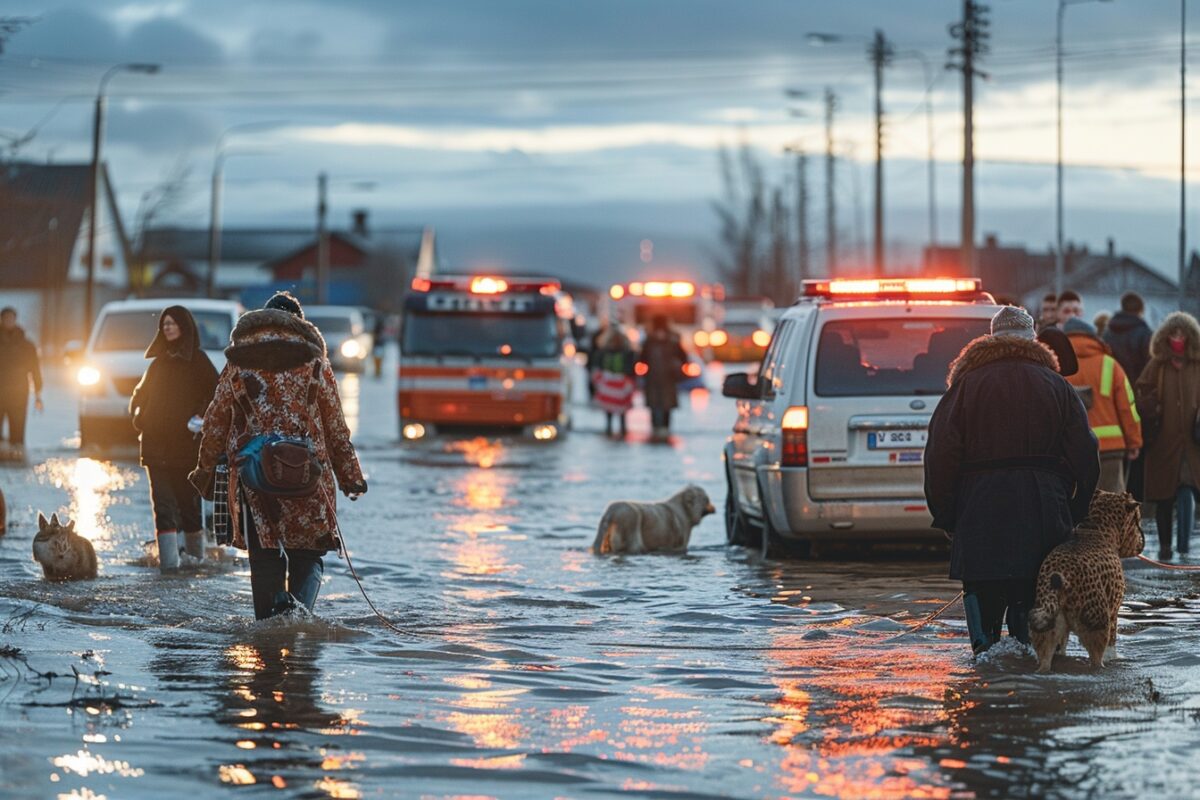Une véritable course contre la montre : Des milliers d'évacués et d'animaux en danger après l'effondrement d'un barrage en Russie